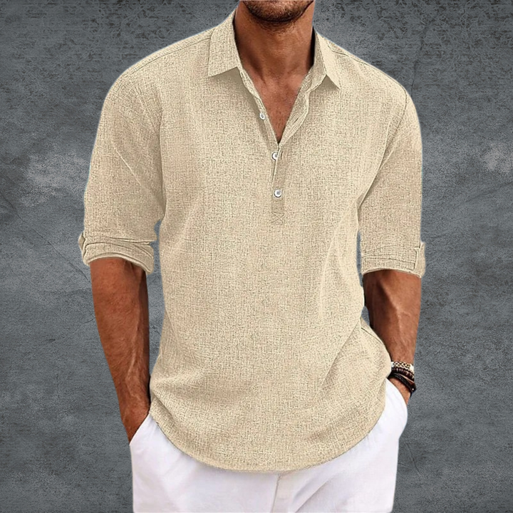 Fleur De Luxe - Chemise Hugo – Élégance Décontractée