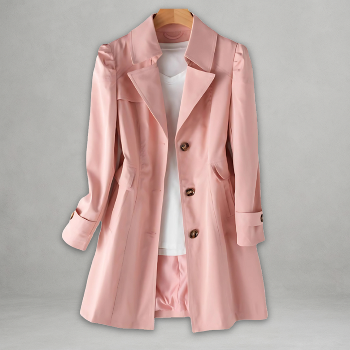 Fleur De Luxe - Trench Élégant Femme