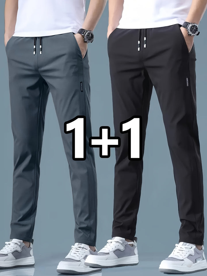 Fleur De Luxe - Pack 1+1 Pantalons Homme