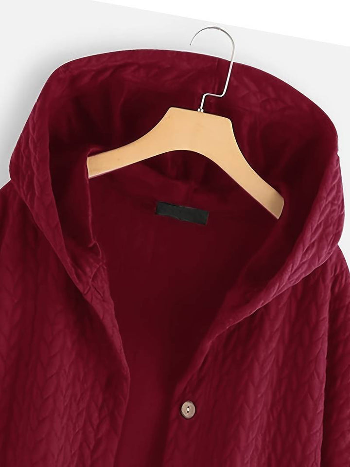 Monique | Veste Boutonnée Chaude