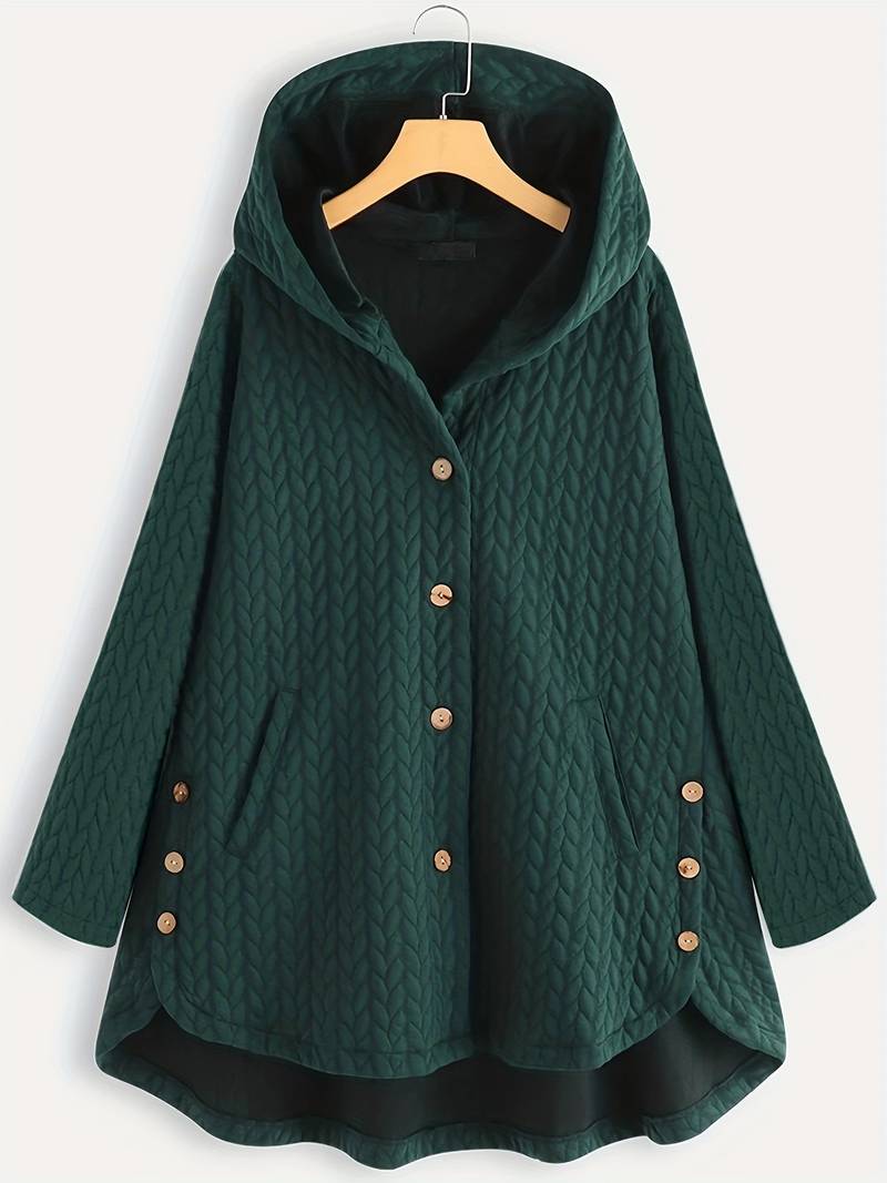 Monique | Veste Boutonnée Chaude