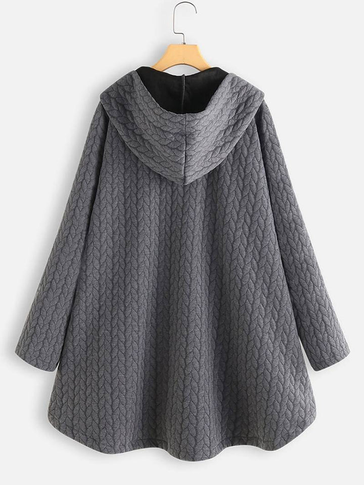 Monique | Veste Boutonnée Chaude