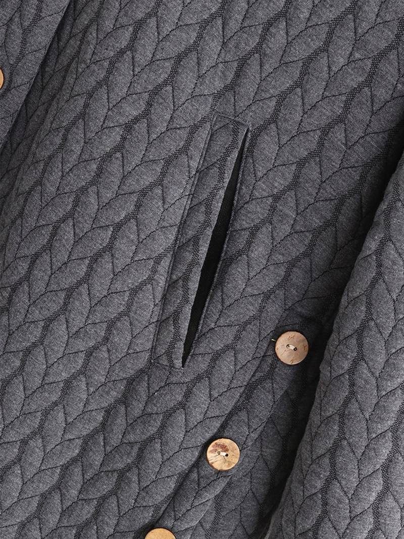 Monique | Veste Boutonnée Chaude