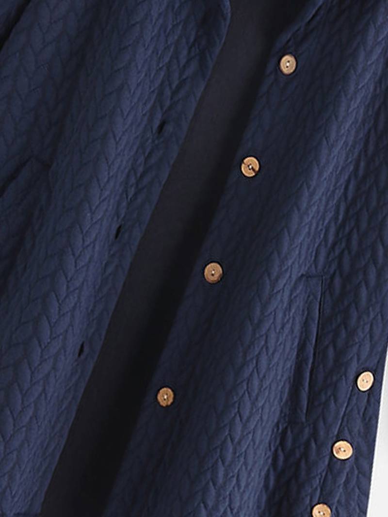 Monique | Veste Boutonnée Chaude