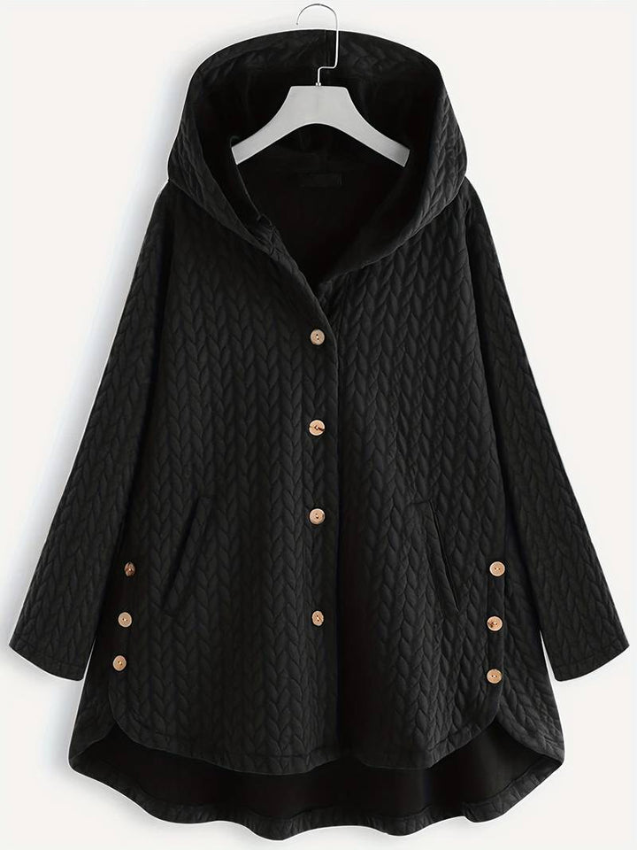 Monique | Veste Boutonnée Chaude