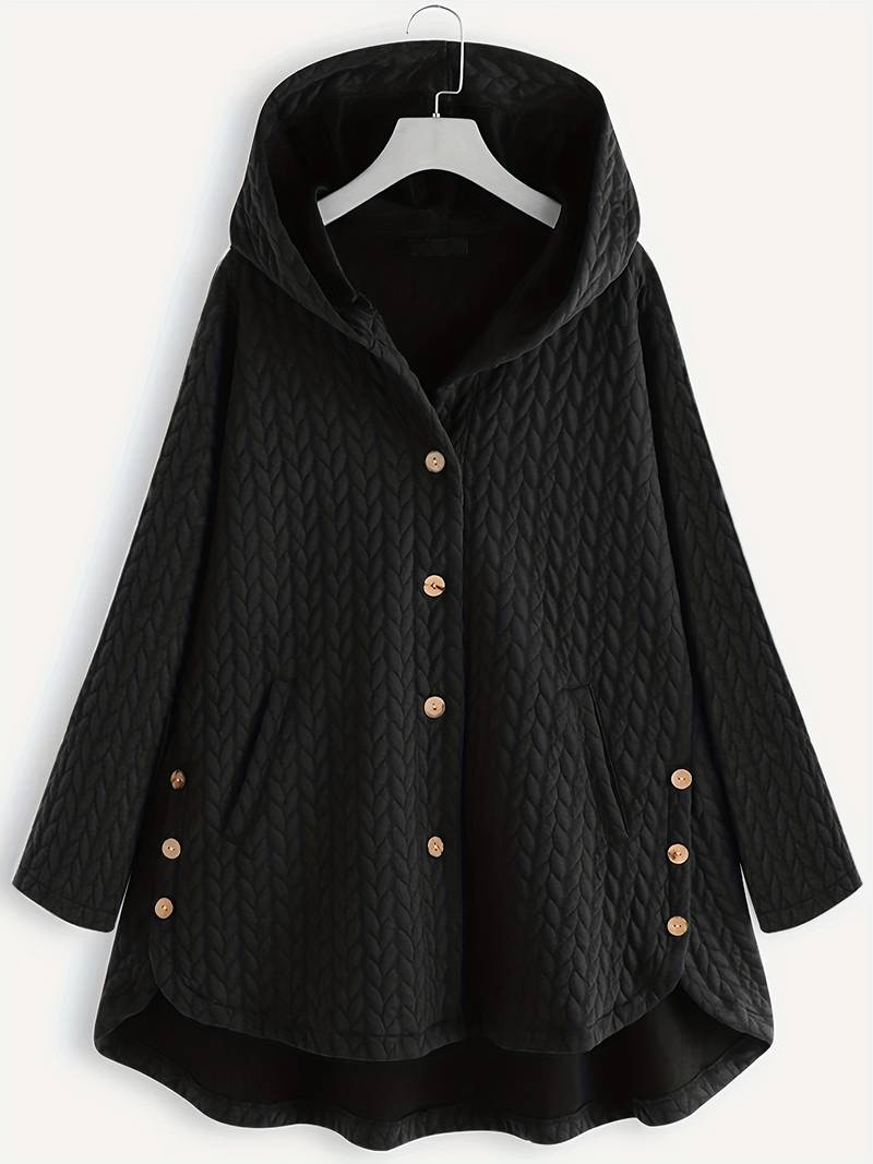Monique | Veste Boutonnée Chaude
