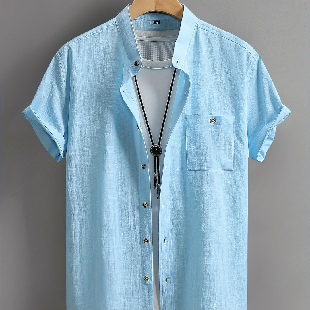 Fleur De Luxe - Chemise Décontractée Homme