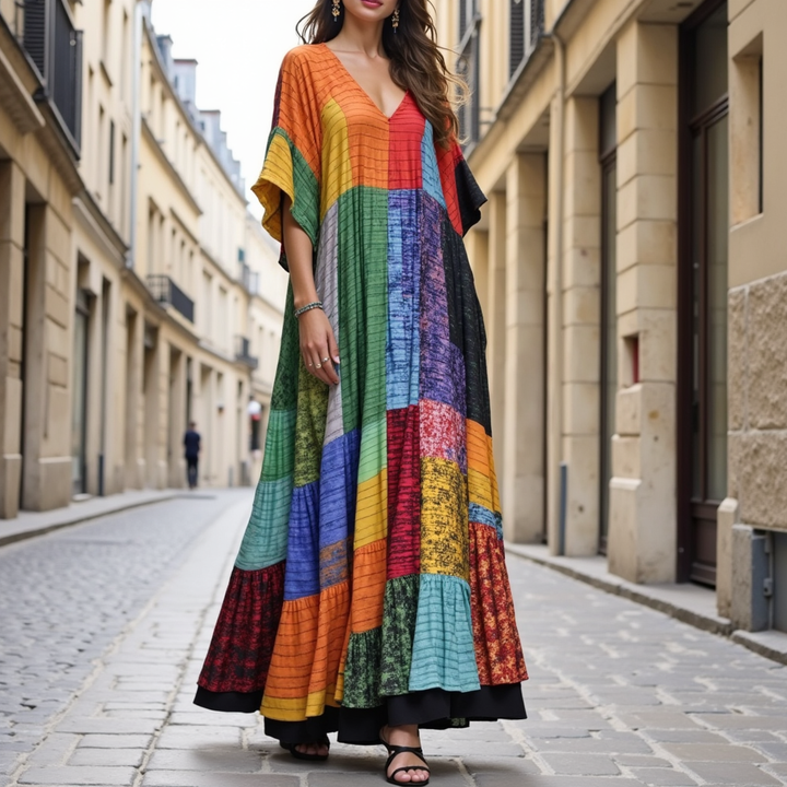 Diede - Robe colorée