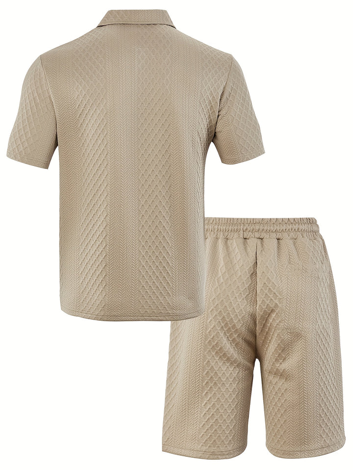 Fleur De Luxe - Ensemble Polo & Short Homme