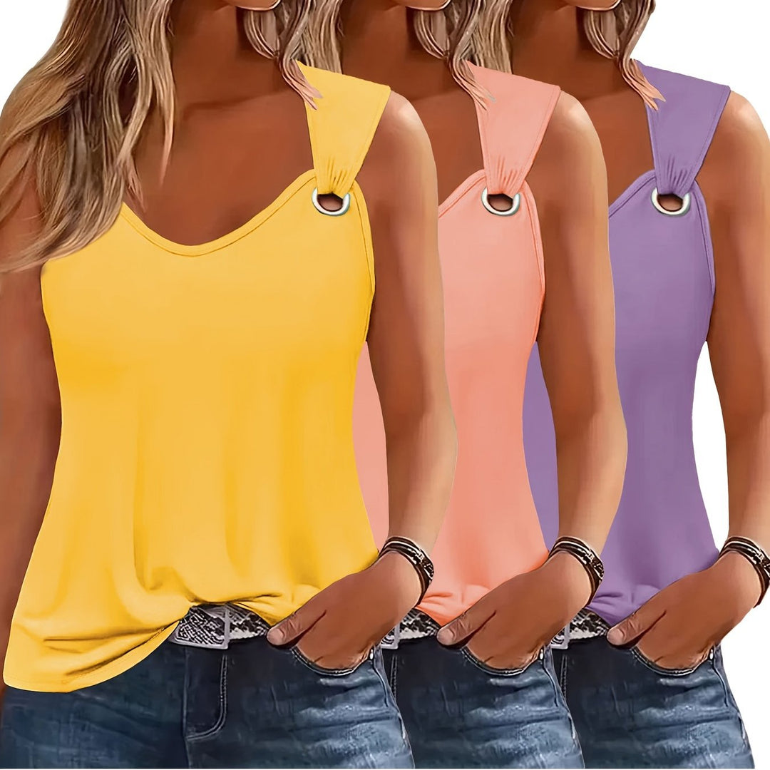 Fleur De Luxe - Robe Ample Mi-Longue (3 pièces)