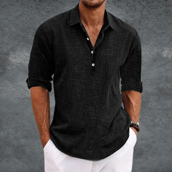 Fleur De Luxe - Chemise Hugo – Élégance Décontractée