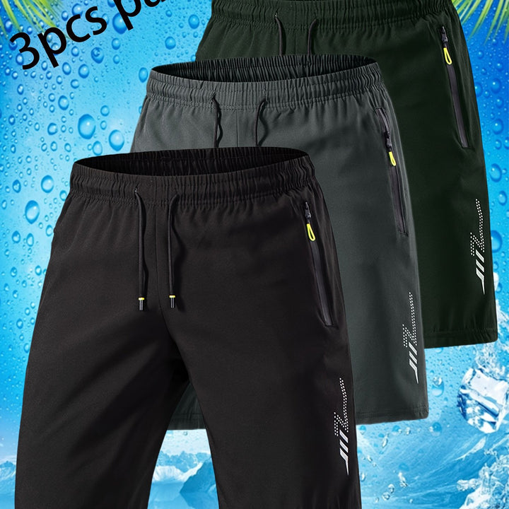 Fleur De Luxe - Pack de 3 Shorts Sport Homme