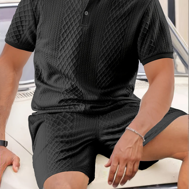 Fleur De Luxe - Ensemble Homme à Motif Texturé