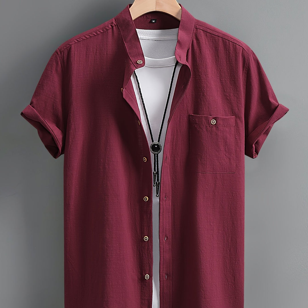 Fleur De Luxe - Chemise Décontractée Homme