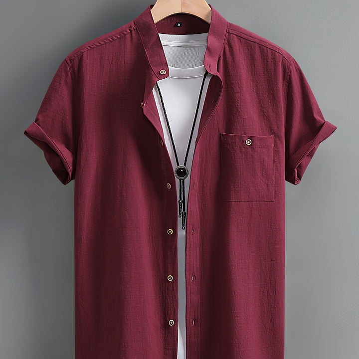 Fleur De Luxe - Chemise Décontractée Homme