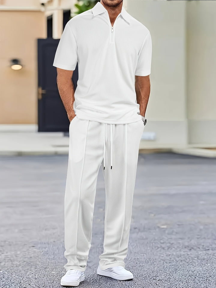 Fleur De Luxe - Ensemble Polo & Pantalon Homme