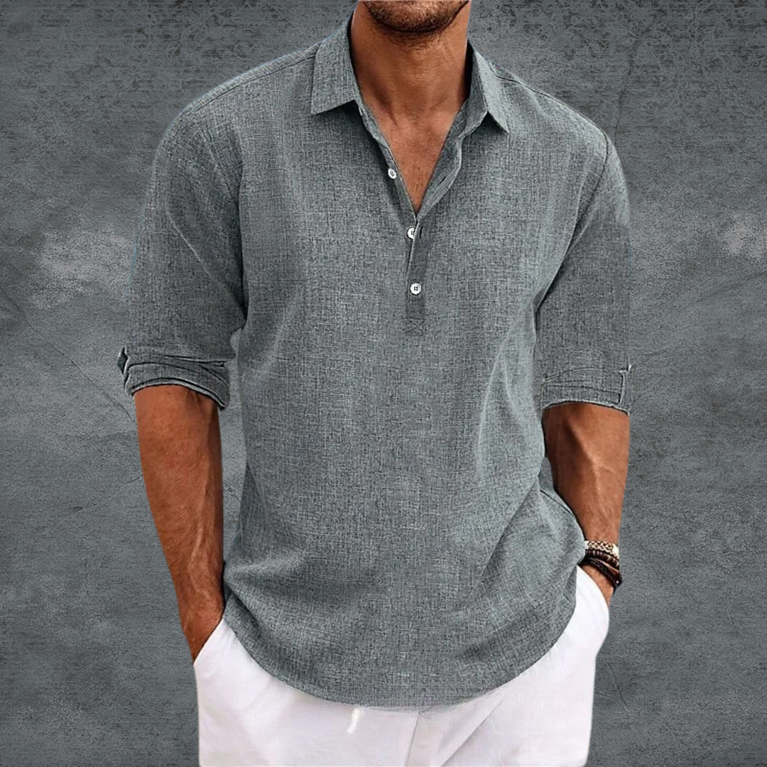 Fleur De Luxe - Chemise Hugo – Élégance Décontractée