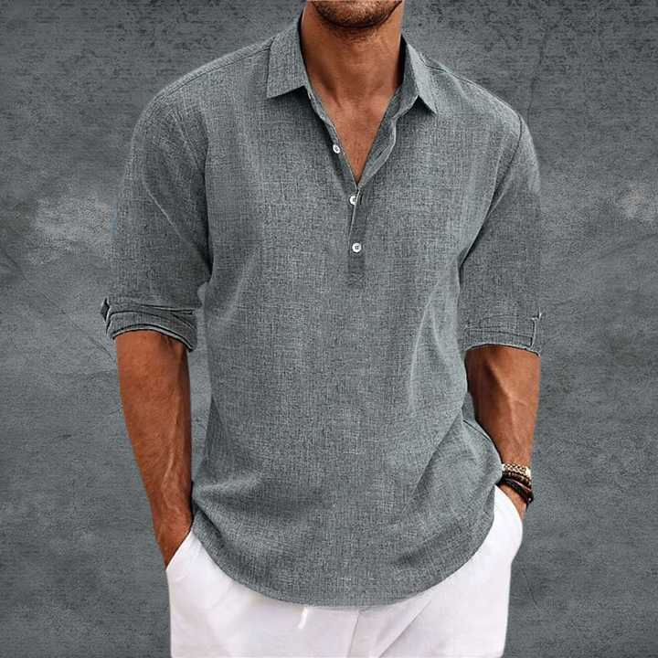 Fleur De Luxe - Chemise Hugo – Élégance Décontractée