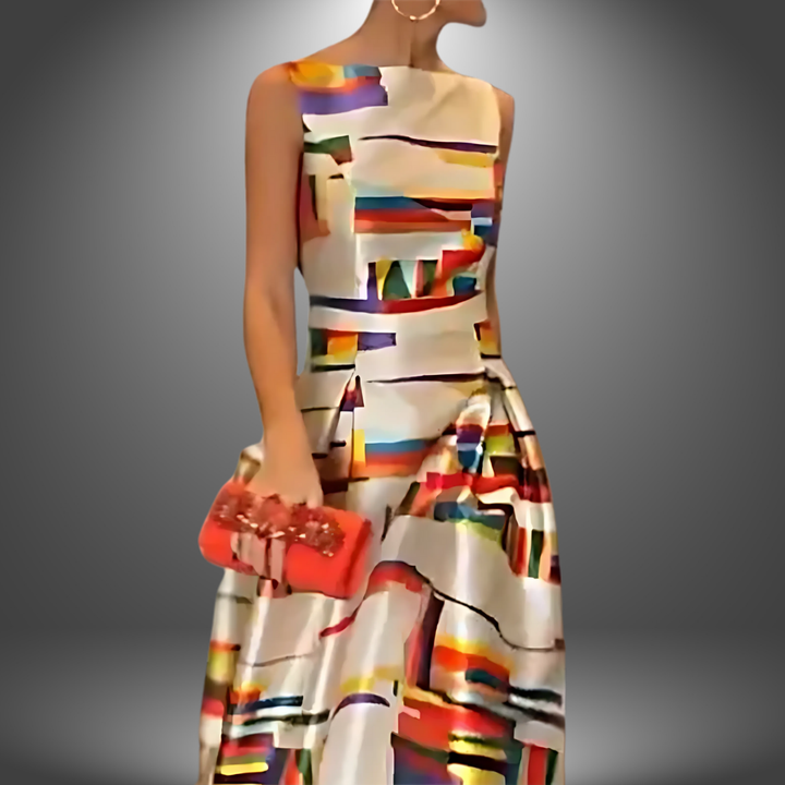 Misa | Robe artisanale longue décontractée