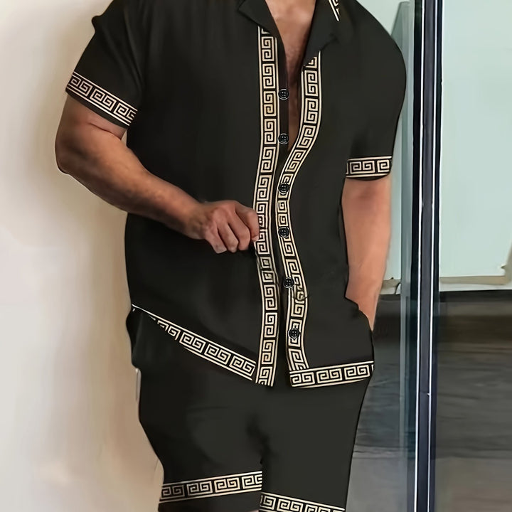 Fleur De Luxe - Ensemble Homme Motif Royal