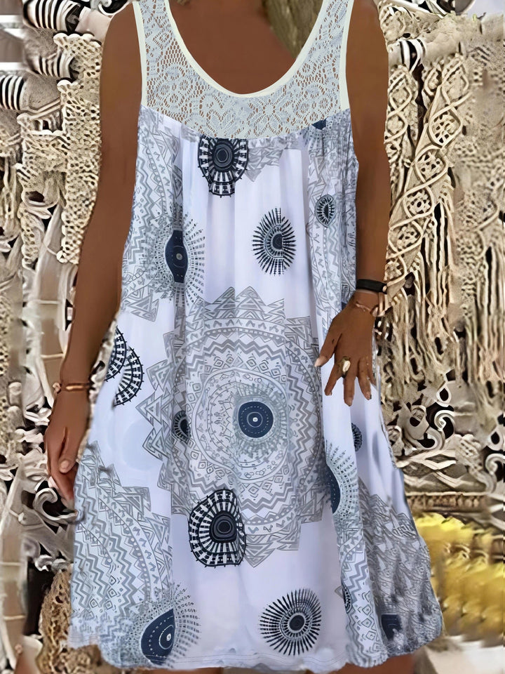 Fleur De Luxe - Robe Bohème Évasée