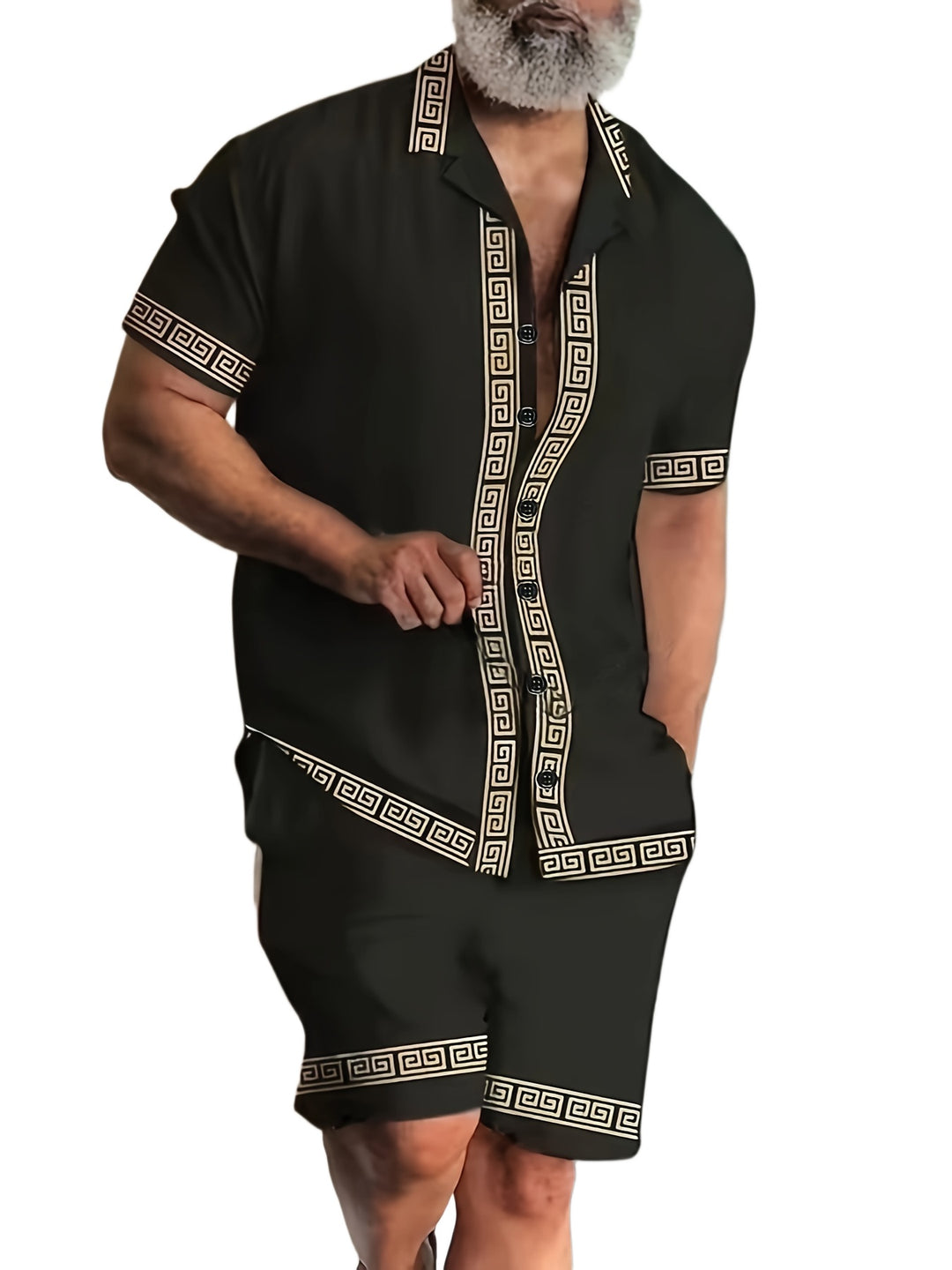 Fleur De Luxe - Ensemble Homme Motif Royal