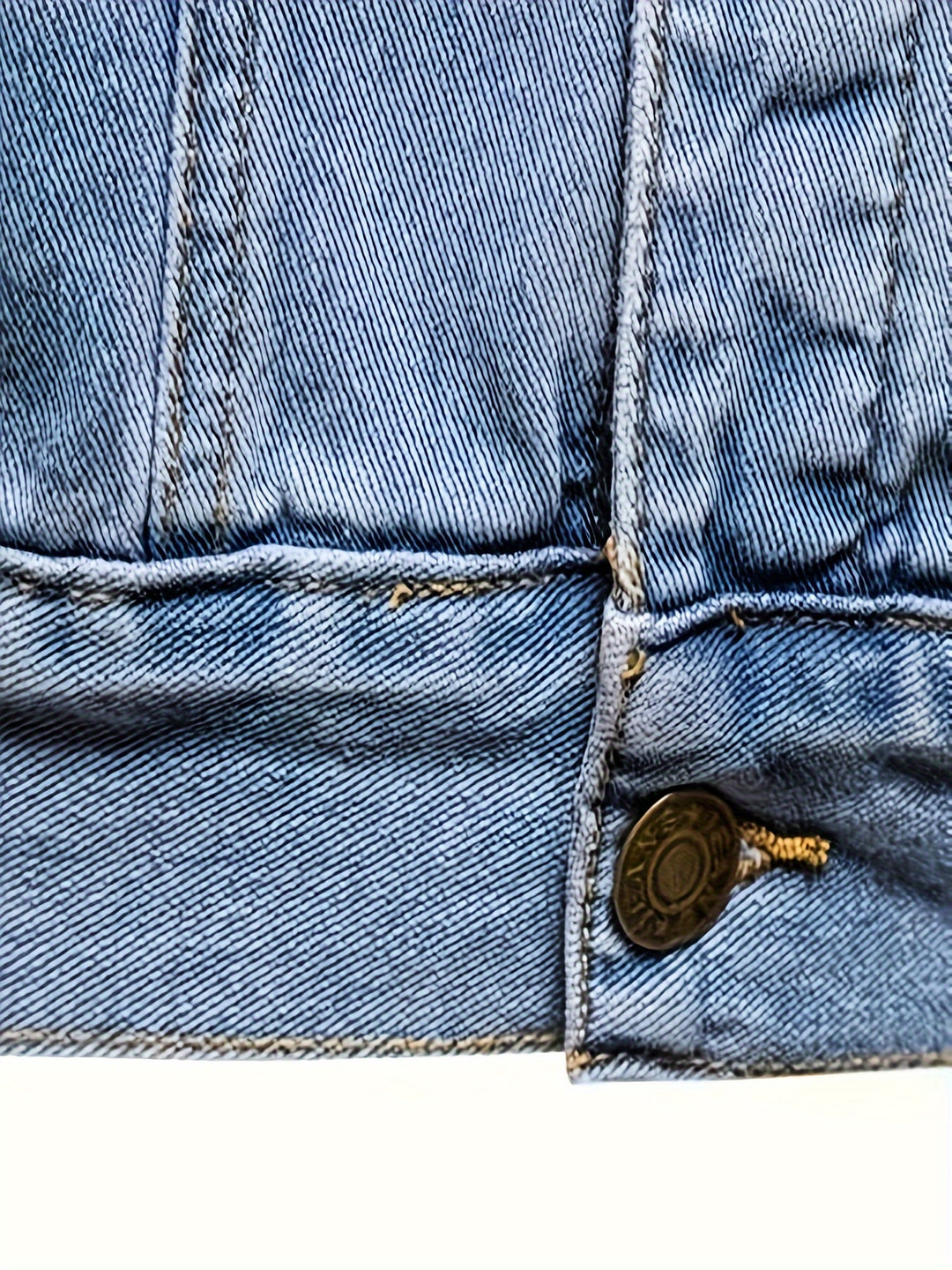 Fleur De Luxe - Veste en Jean Classique pour Homme