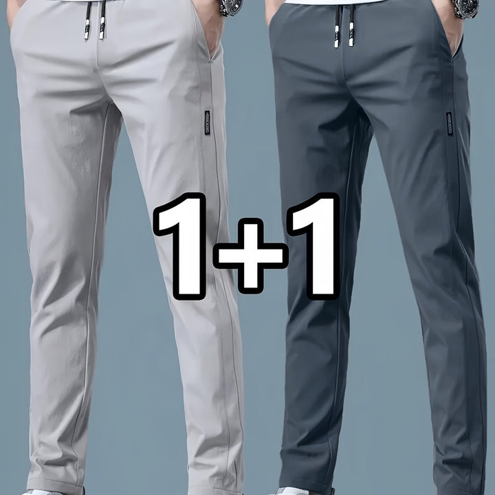 Fleur De Luxe - Pack 1+1 Pantalons Homme