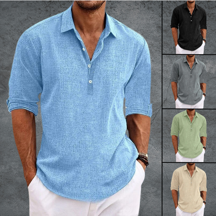 Fleur De Luxe - Chemise Hugo – Élégance Décontractée