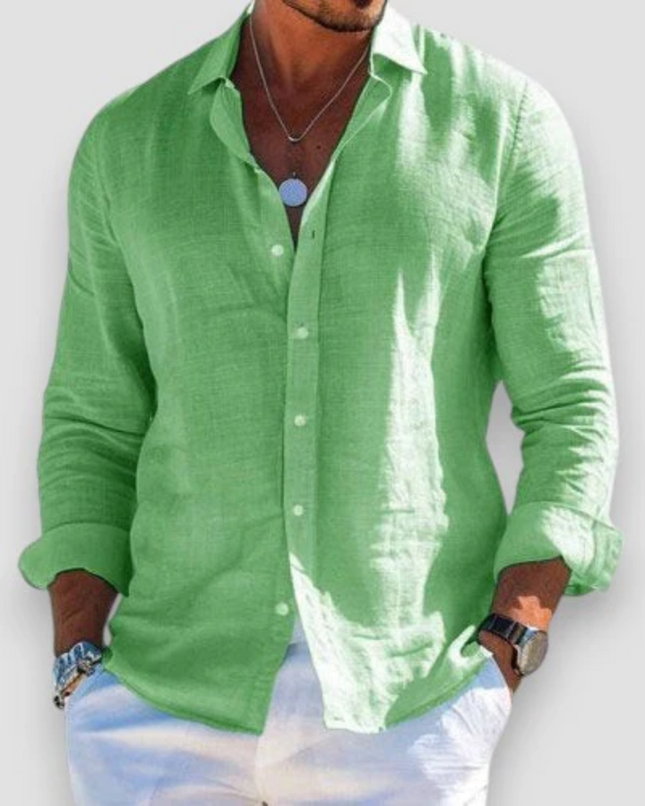 Fleur De Luxe - Chemise décontractée pour homme