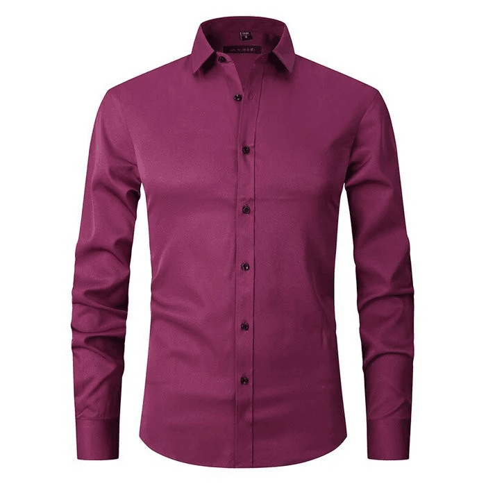 TIMEO | Chemise haute élasticité sans froissage