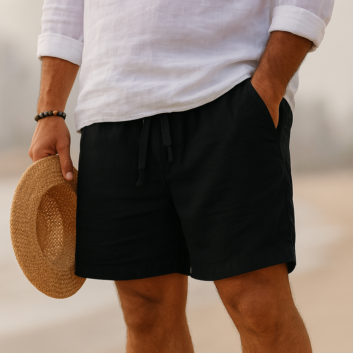 Fleur De Luxe | Short d’Été en Lin Mélangé