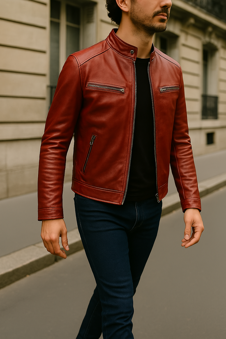 Térence |  Blouson Effet Cuir Confortable