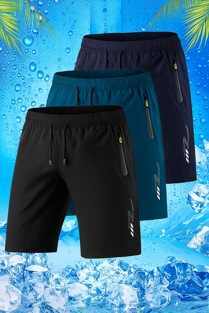 Fleur De Luxe - Pack de 3 Shorts Sport Homme