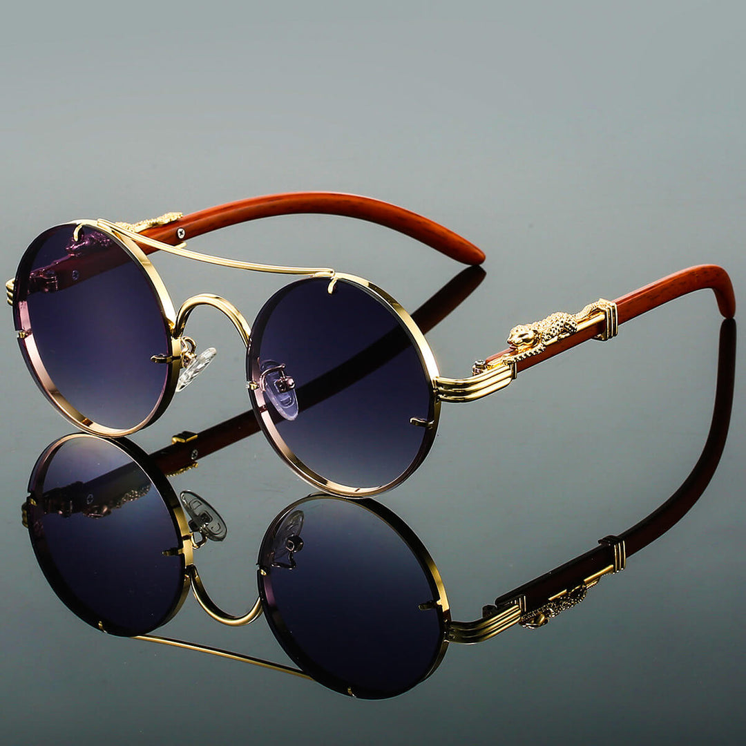 Fleur De Luxe - Lunettes de Soleil Luxe Panthère