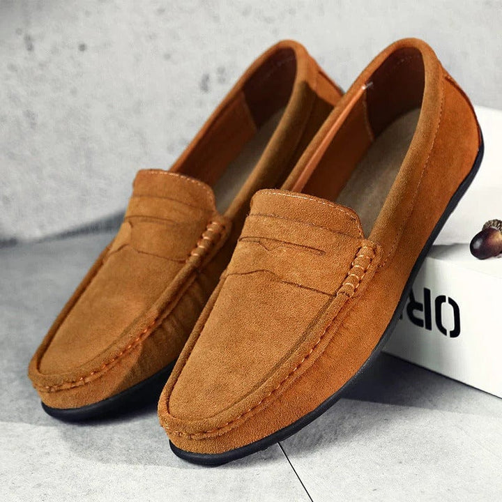 Fleur De Luxe - Mocassins Homme Bleu Marine