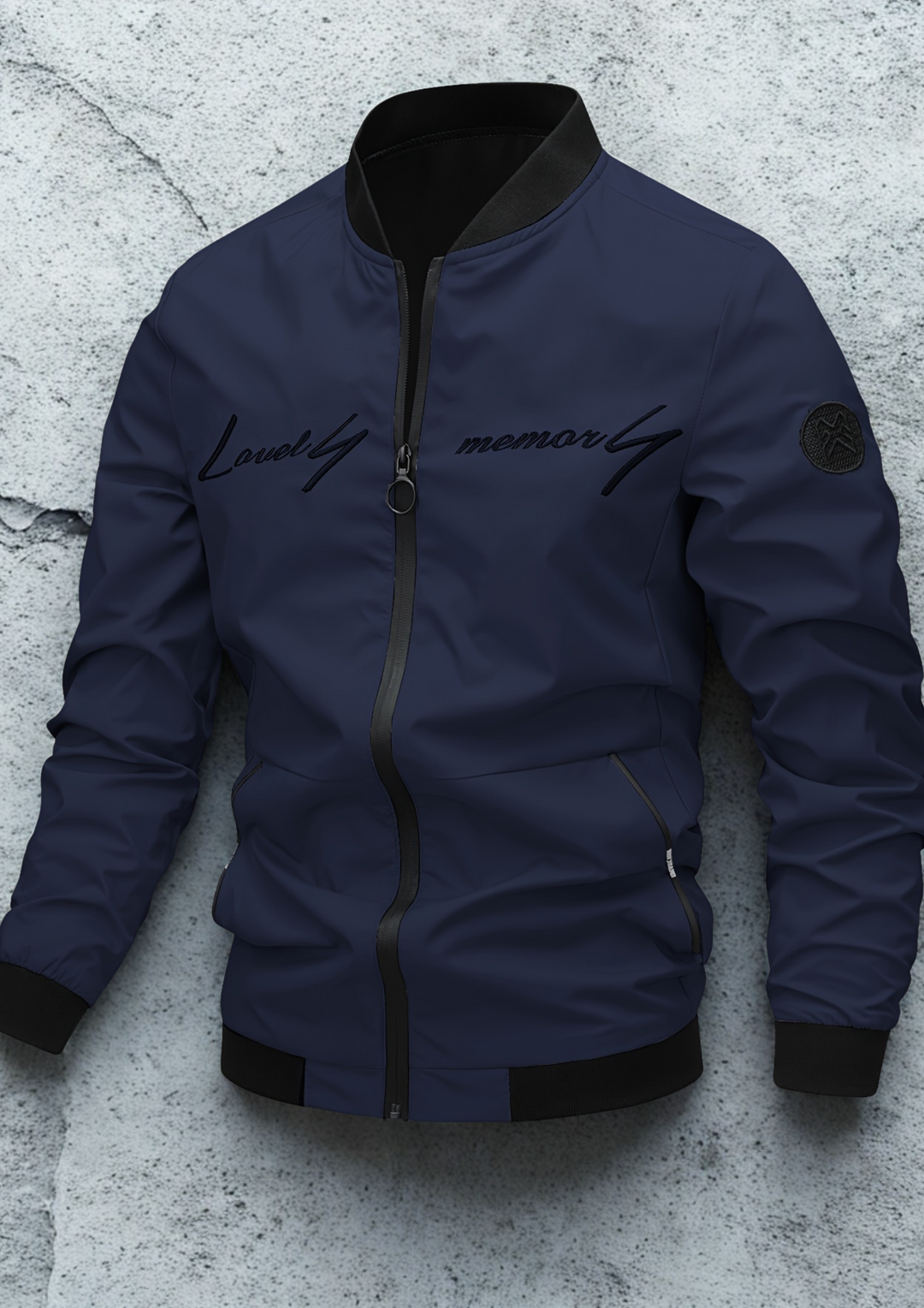 Fleur De Luxe - Veste Streetwear Zippée Homme