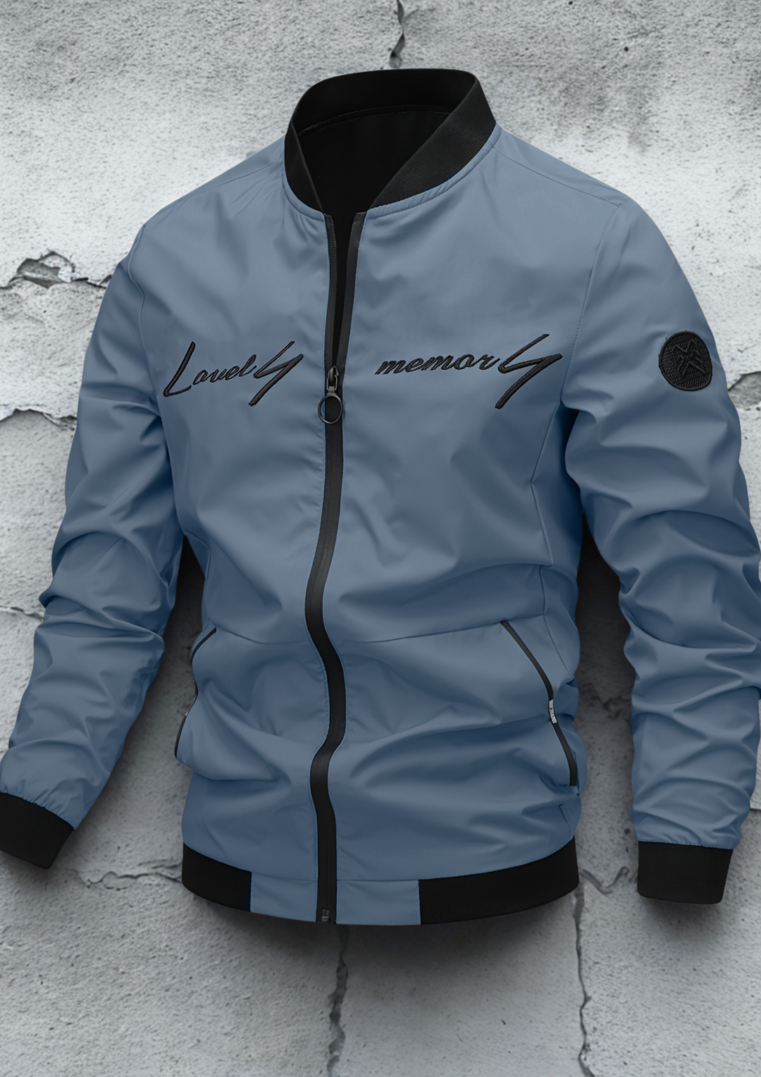 Fleur De Luxe - Veste Streetwear Zippée Homme