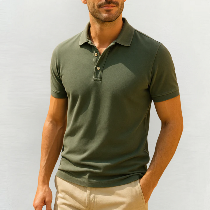 Fleur De Luxe | Polo Classique pour Homme
