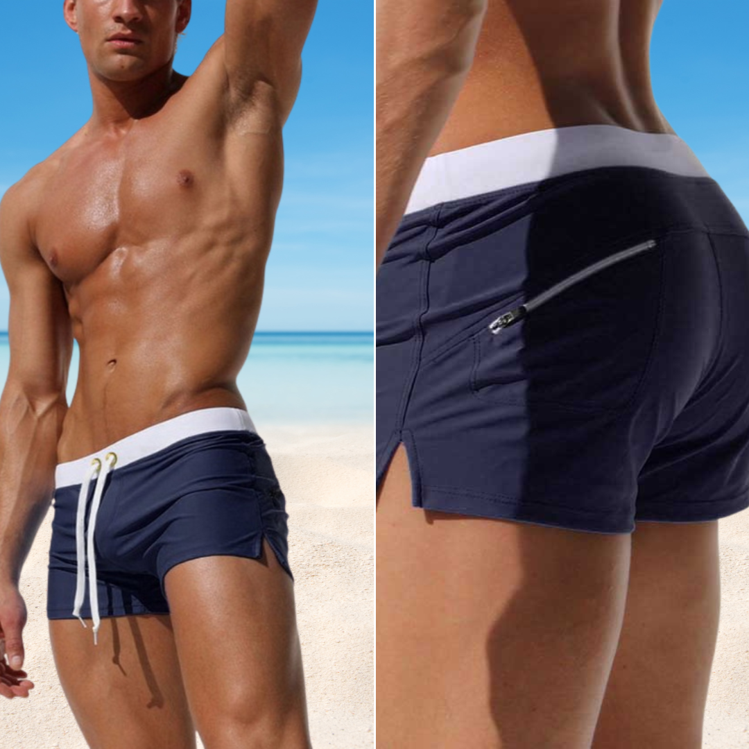 Fleur De Luxe | Short de Bain Homme Taille Basse