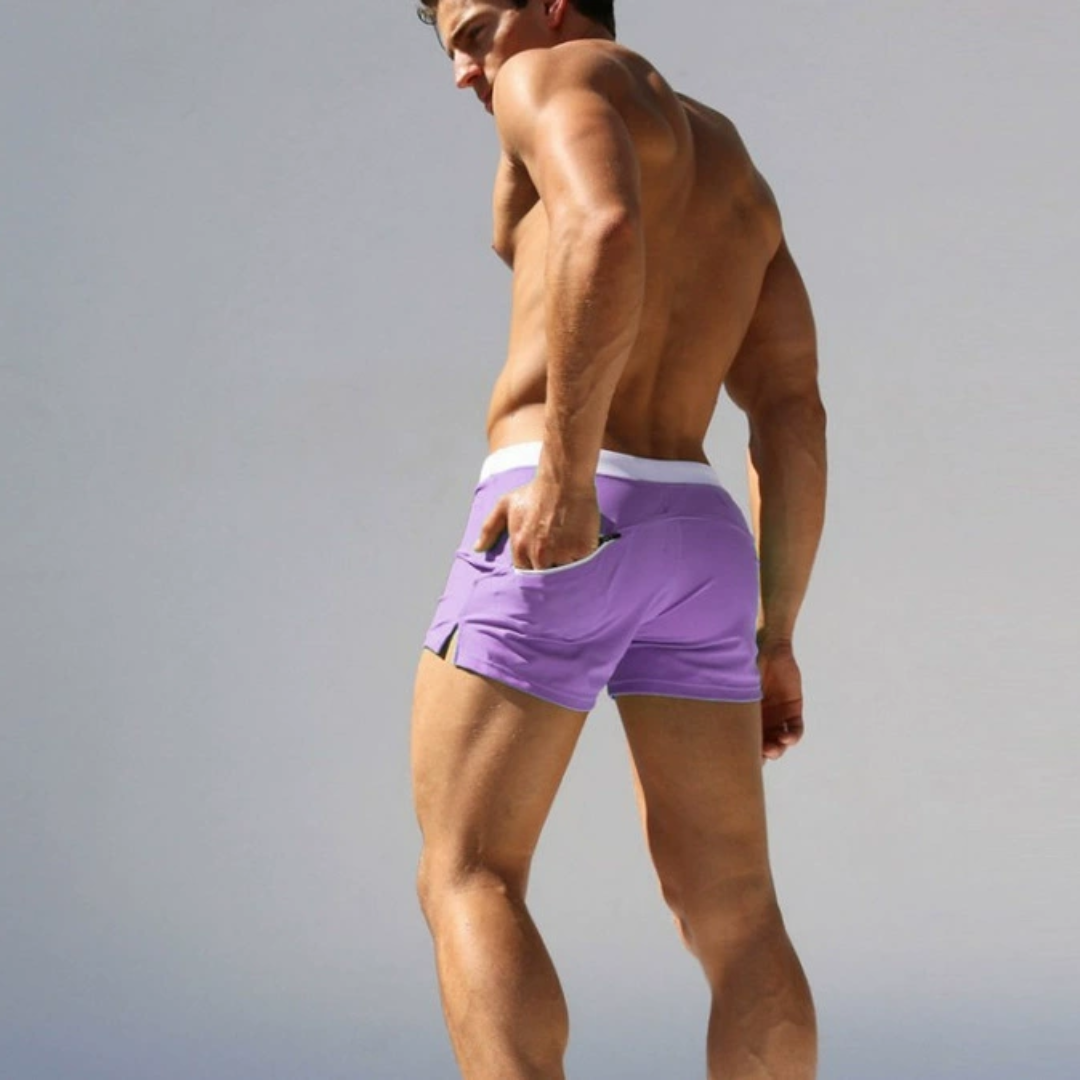 Fleur De Luxe | Short de Bain Homme Taille Basse