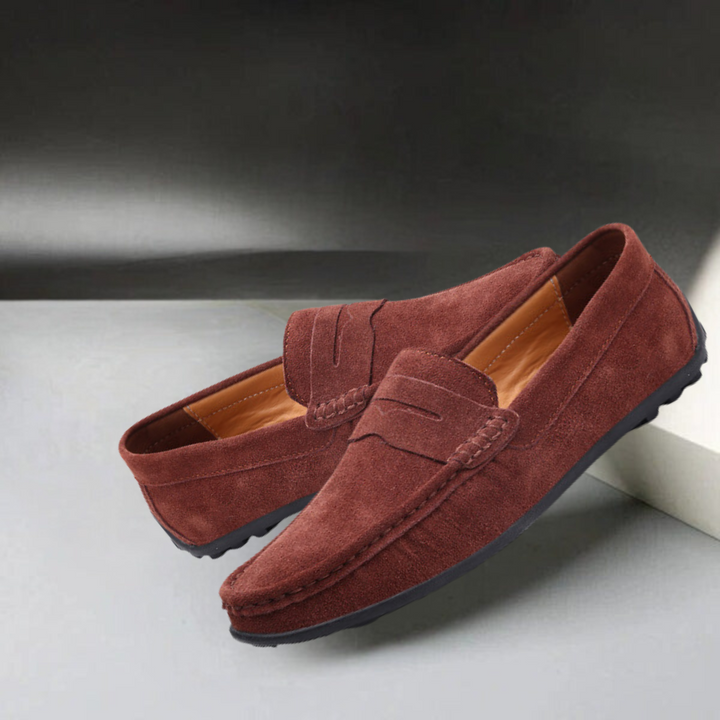 Fleur De Luxe - Mocassins Homme Bleu Marine