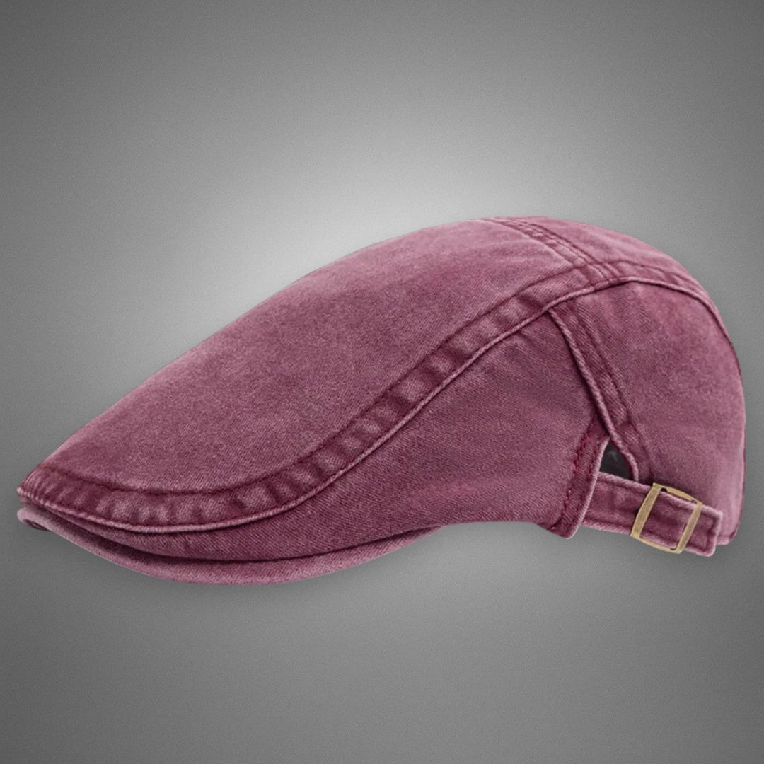 Fleur De Luxe - Casquette Plate en Jean