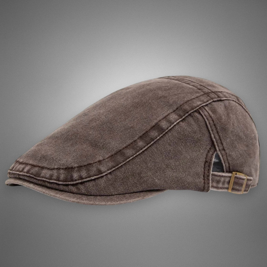 Fleur De Luxe - Casquette Plate en Jean