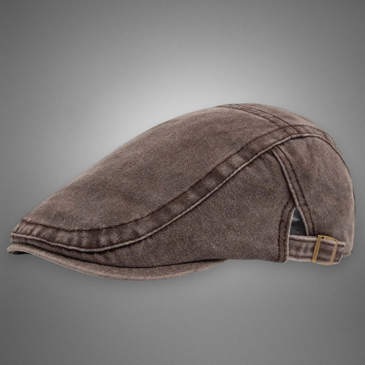 Fleur De Luxe - Casquette Plate en Jean