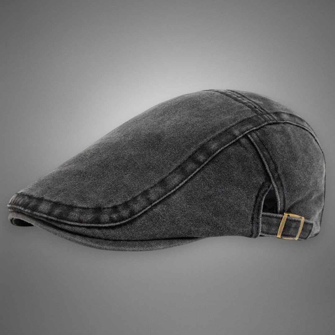 Fleur De Luxe - Casquette Plate en Jean