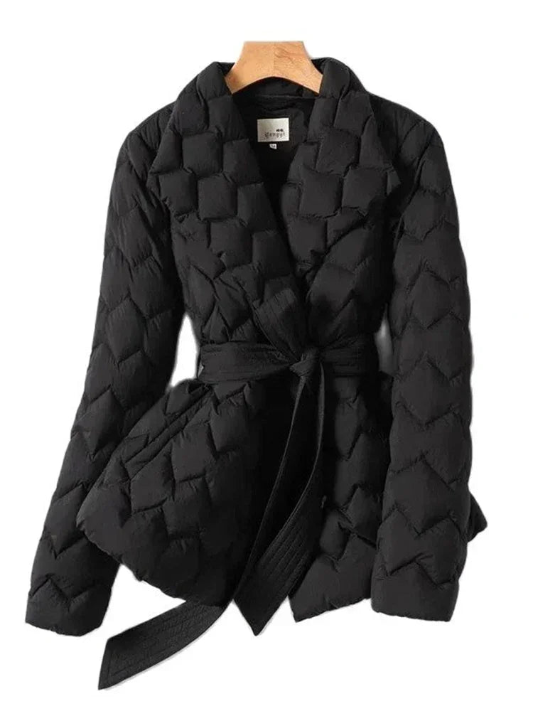 Françoise | Manteau Matelassé Élégant