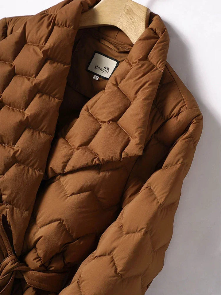 Françoise | Manteau Matelassé Élégant