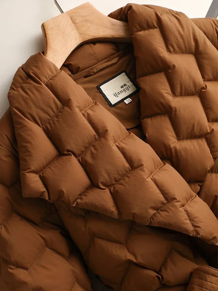 Françoise | Manteau Matelassé Élégant