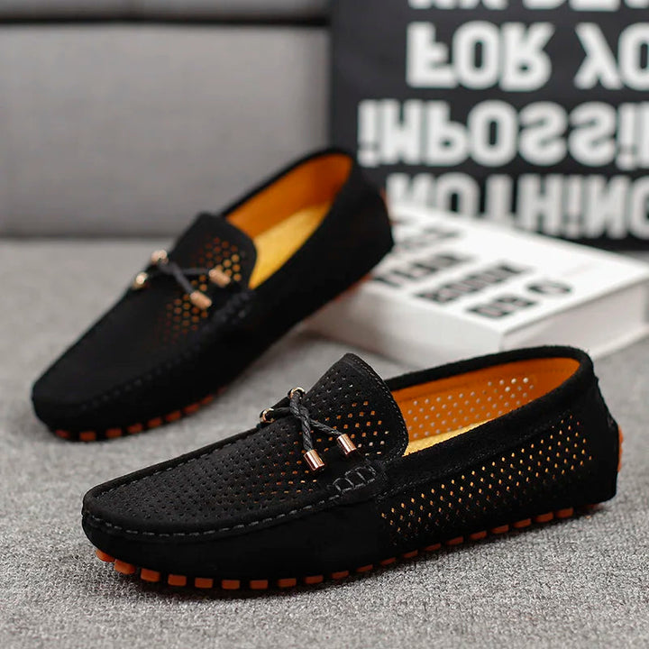 Fleur De Luxe | Chaussures en cuir respirant